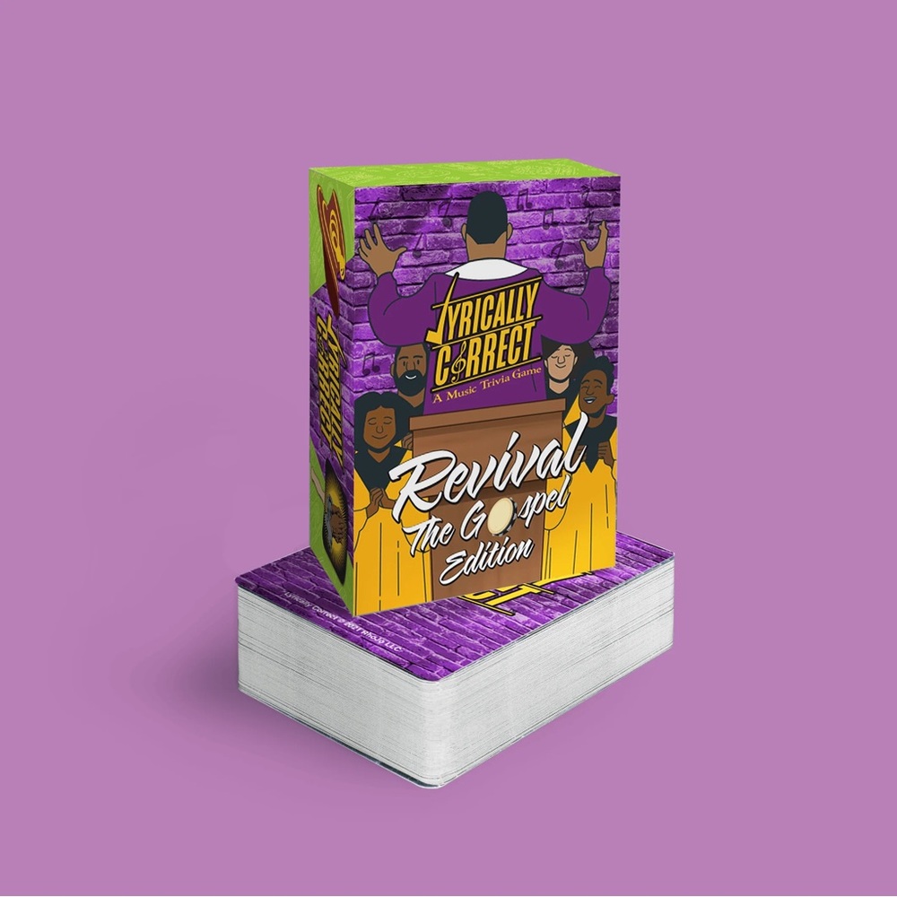 New! Lyrically Correct The Revival Gospel Music Trivia Card Game